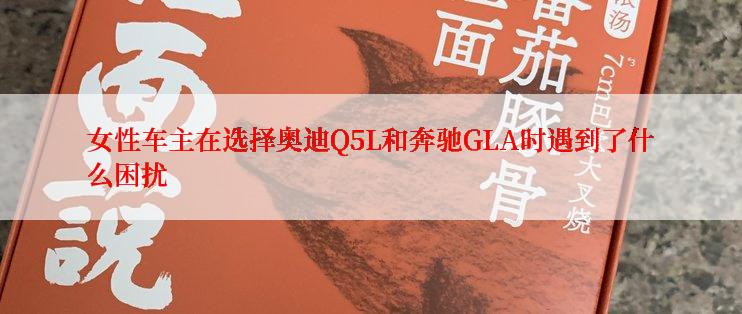 女性车主在选择奥迪Q5L和奔驰GLA时遇到了什么困扰