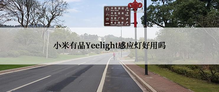 小米有品Yeelight感应灯好用吗