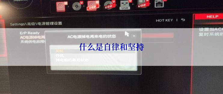 什么是自律和坚持