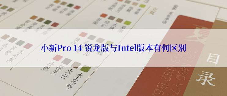 小新Pro 14 锐龙版与Intel版本有何区别