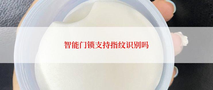 智能门锁支持指纹识别吗