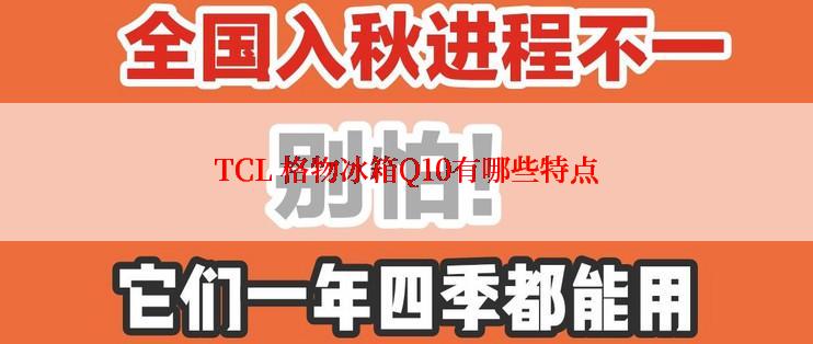 TCL 格物冰箱Q10有哪些特点