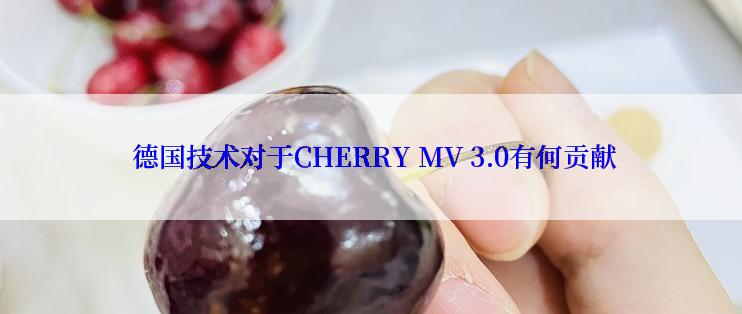  德国技术对于CHERRY MV 3.0有何贡献