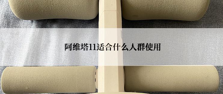  阿维塔11适合什么人群使用