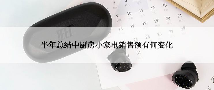 半年总结中厨房小家电销售额有何变化