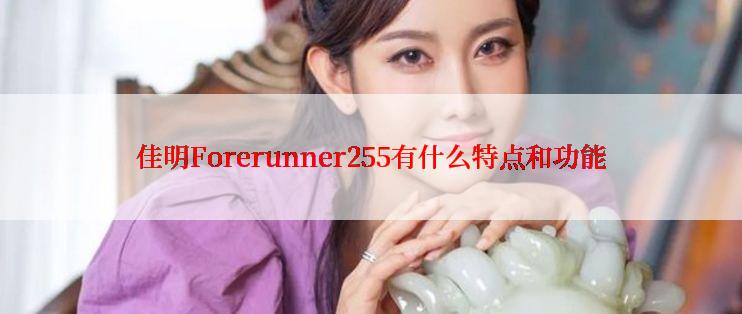 佳明Forerunner255有什么特点和功能