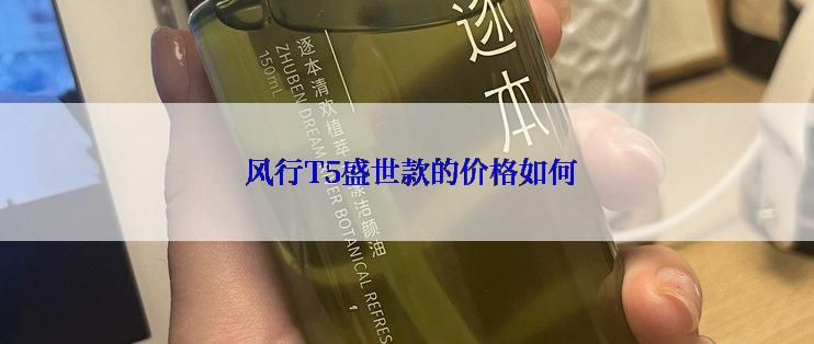  风行T5盛世款的价格如何