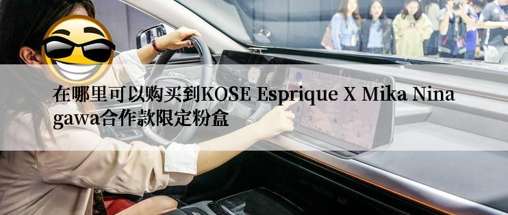 在哪里可以购买到KOSE Esprique X Mika Ninagawa合作款限定粉盒