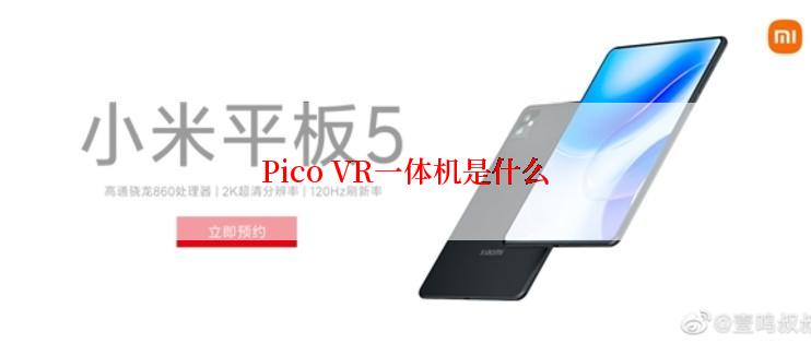 Pico VR一体机是什么