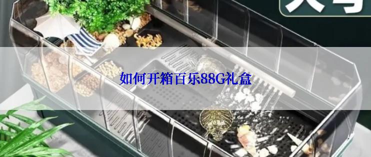 如何开箱百乐88G礼盒