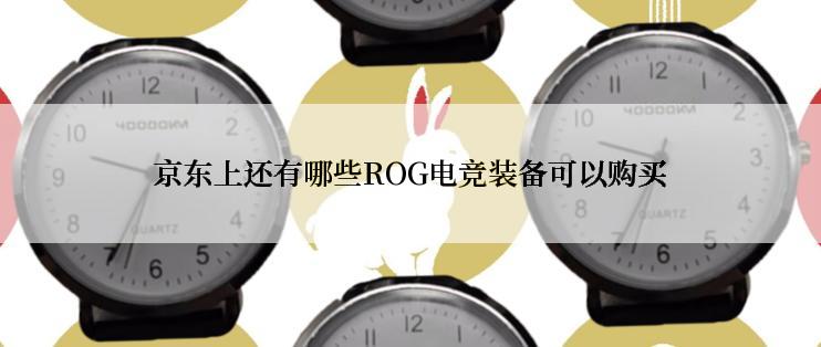 京东上还有哪些ROG电竞装备可以购买