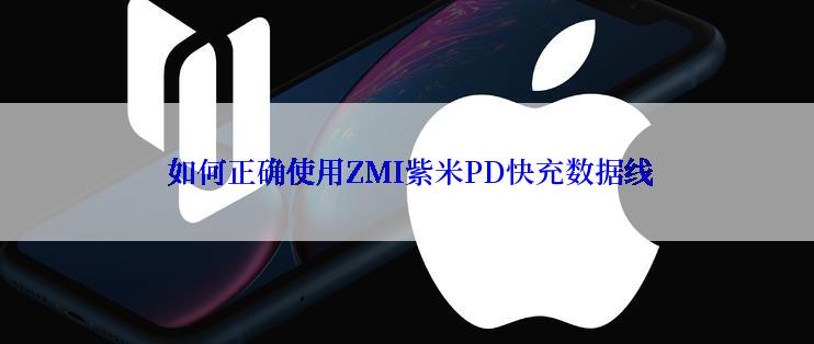  如何正确使用ZMI紫米PD快充数据线