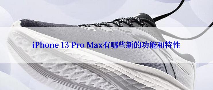 iPhone 13 Pro Max有哪些新的功能和特性