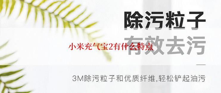 小米充气宝2有什么特点