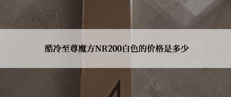  酷冷至尊魔方NR200白色的价格是多少