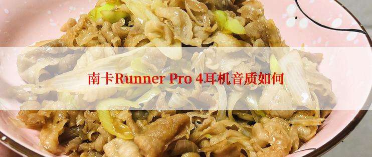 南卡Runner Pro 4耳机音质如何