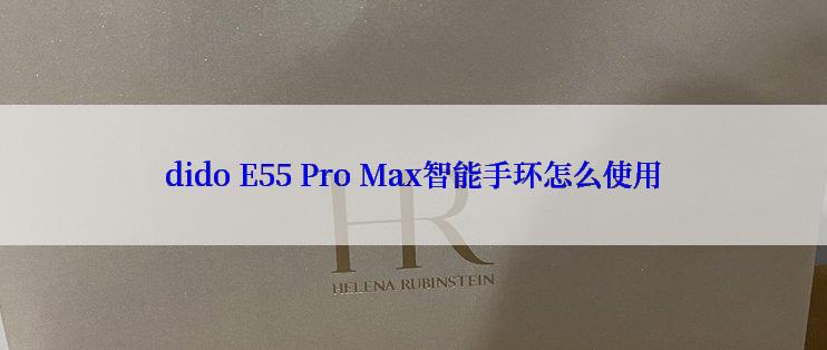 dido E55 Pro Max智能手环怎么使用