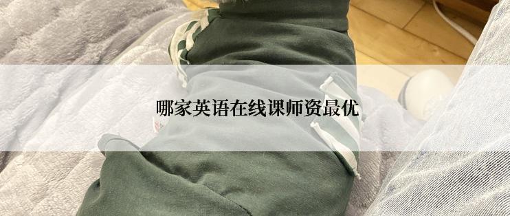  哪家英语在线课师资最优