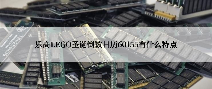 乐高LEGO圣诞倒数日历60155有什么特点