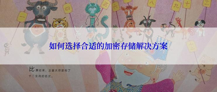 如何选择合适的加密存储解决方案