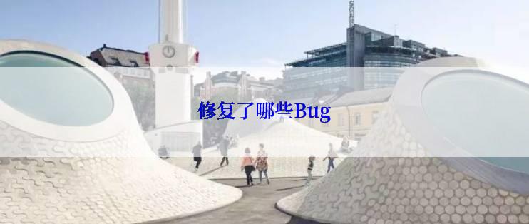 修复了哪些Bug