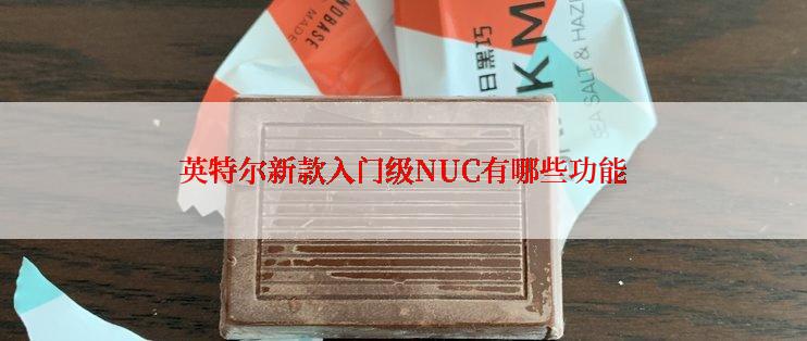 英特尔新款入门级NUC有哪些功能