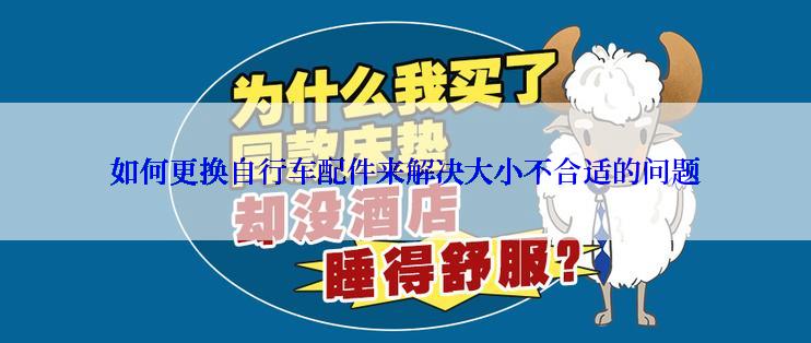 如何更换自行车配件来解决大小不合适的问题