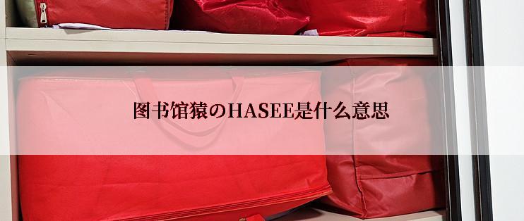 图书馆猿のHASEE是什么意思