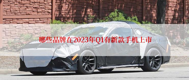  哪些品牌在2023年Q1有新款手机上市