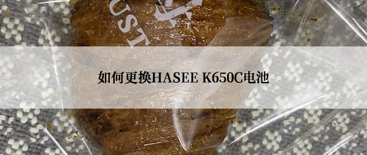 如何更换HASEE K650C电池