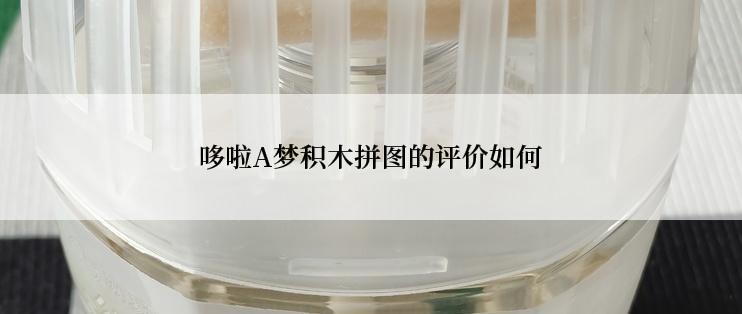 哆啦A梦积木拼图的评价如何