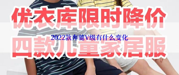 2022款奔驰V级有什么变化