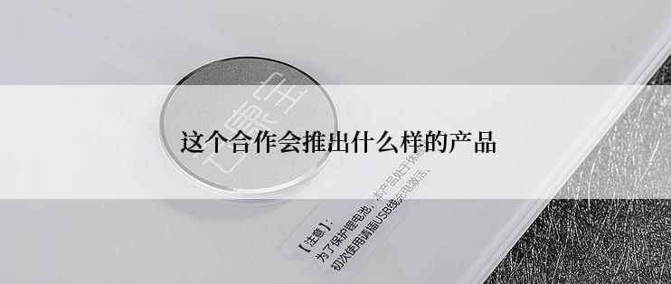  这个合作会推出什么样的产品