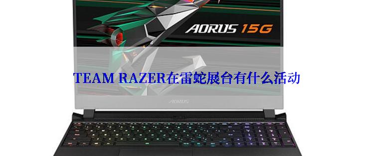  TEAM RAZER在雷蛇展台有什么活动