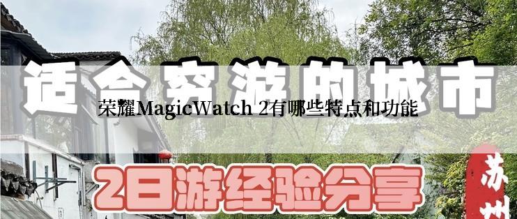 荣耀MagicWatch 2有哪些特点和功能