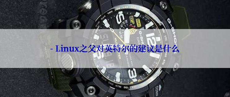 - Linux之父对英特尔的建议是什么