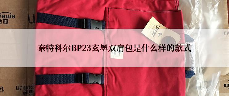 奈特科尔BP23玄墨双肩包是什么样的款式