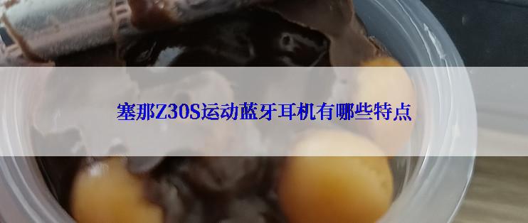 塞那Z30S运动蓝牙耳机有哪些特点