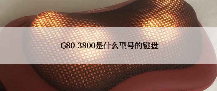  G80-3800是什么型号的键盘