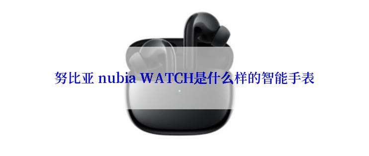 努比亚 nubia WATCH是什么样的智能手表