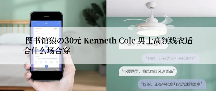  图书馆猿の30元 Kenneth Cole 男士高领线衣适合什么场合穿