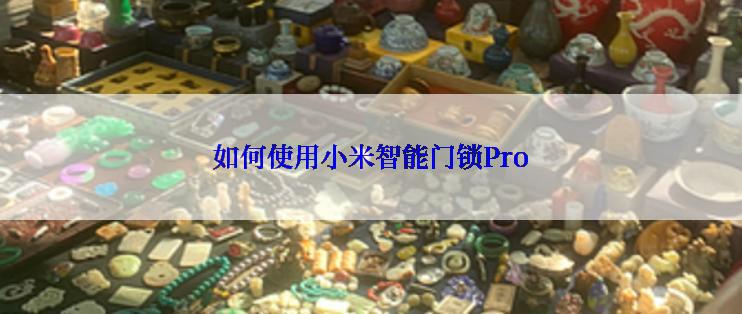 如何使用小米智能门锁Pro