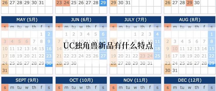 UC独角兽新品有什么特点