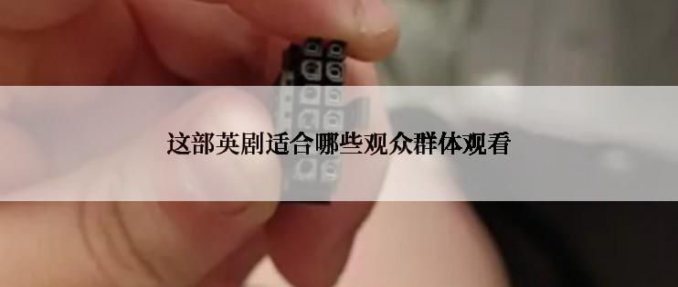 这部英剧适合哪些观众群体观看