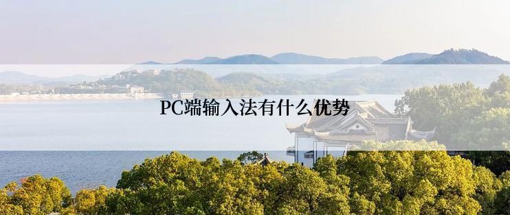 PC端输入法有什么优势