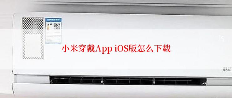 小米穿戴App iOS版怎么下载