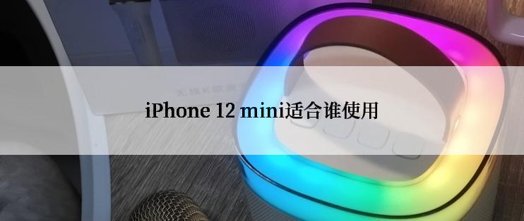 iPhone 12 mini适合谁使用