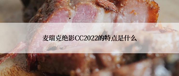 麦瑞克绝影CC2022的特点是什么