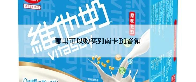 哪里可以购买到南卡B1音箱