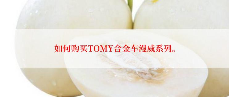 如何购买TOMY合金车漫威系列。